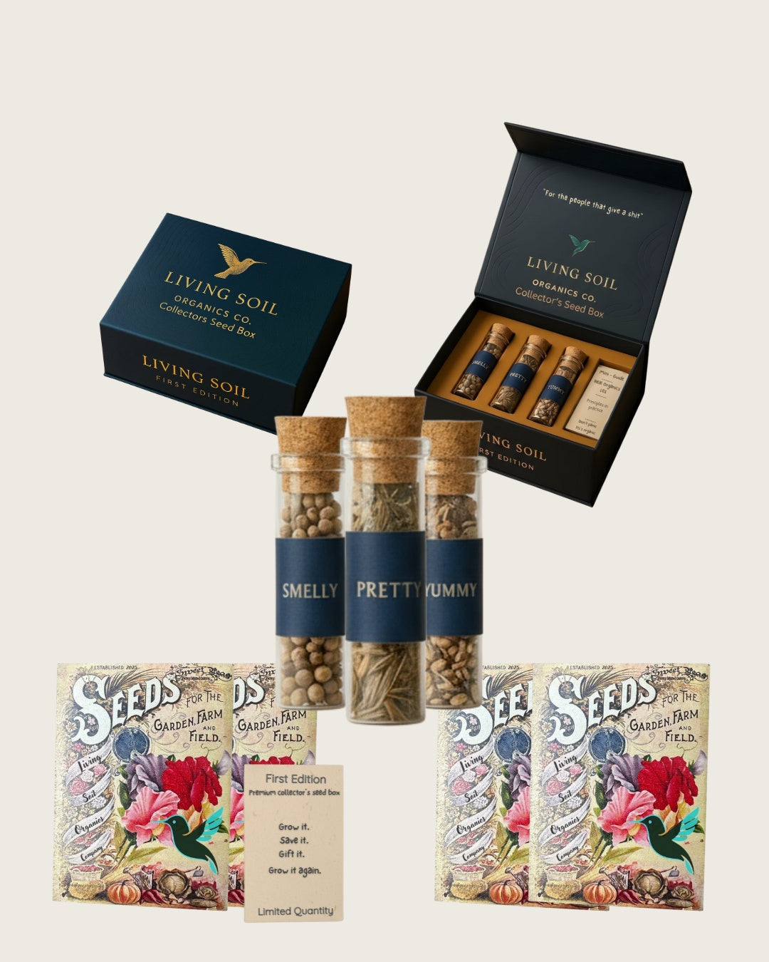 First Edition Collector's Seed Box